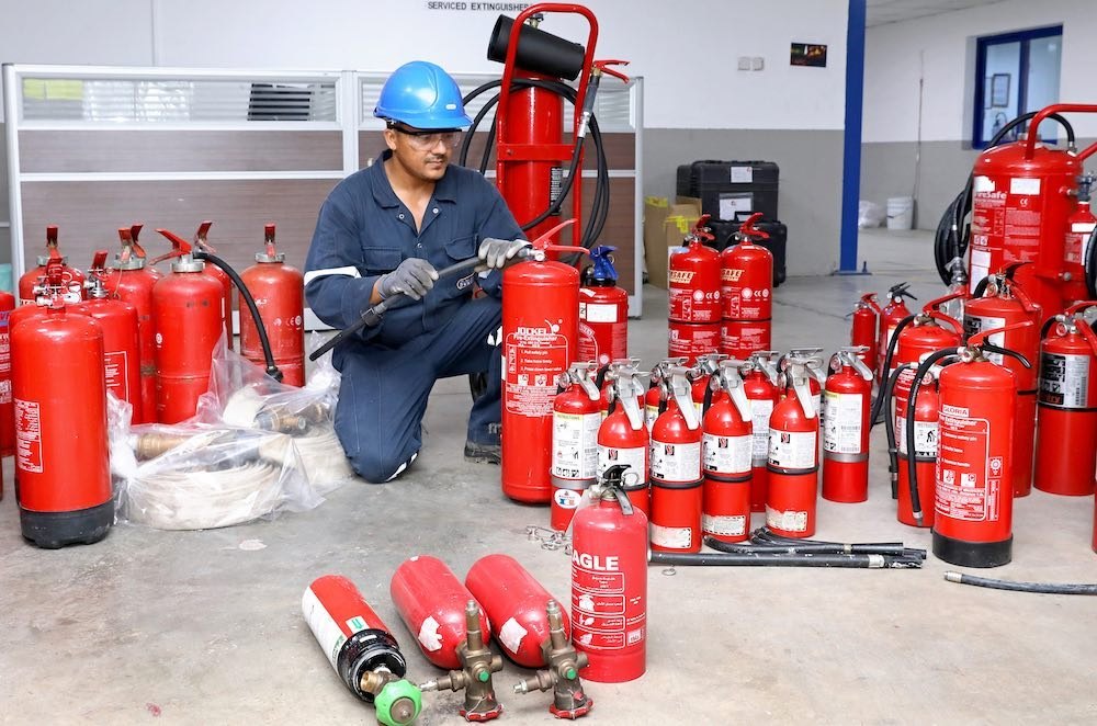 Service Provider of Fire Extinguisher Refilling Service in Panipat, Haryana, India.